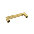 4.25 Inch(Center To Center) Brushed Brass Cabinet Pulls(108mm, Customized Size)