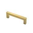 4.25 Inch(Center To Center) Brushed Brass Cabinet Pulls(108mm, Customized Size)