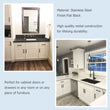 4.25 INCH(Center To Center) MATTE BLACK CABINET PULLS (4.25", CUSTOMIZED SIZE)