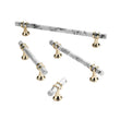 7.5 Inch(C-C) Marble Finish Solid Drawer Pulls，Knobs & Handles