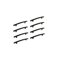 5 inch(Center To Center) Matte Black Kitchen Drawer Pulls Arch Cabinet Handles