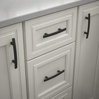 3 inch(Center to Center) Matte Black Kitchen Drawer Pulls Arch Cabinet Handles
