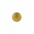 10 Pack Brushed Brass Cabinet Knobs，Solid Single Hole Zinc alloy Round Cabinet Knobs for Kitchen Drawers and Cabinets