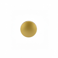 10 Pack Brushed Brass Cabinet Knobs，Solid Single Hole Zinc alloy Round Cabinet Knobs for Kitchen Drawers and Cabinets