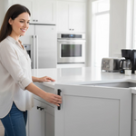 Matte Black Drawer Pulls Drawer Knobs, Cabinet Knobs and Pulls - Single Hole 2