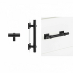 Matte Black Drawer Pulls Drawer Knobs, Cabinet Knobs and Pulls - Single Hole 2