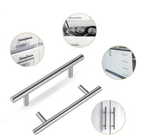 25 Pack 3.25 Inch(Center To Center) Brushed Nickel Cabinet Handles (3.25"，Customized Size)