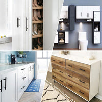 500 Pack 3.25 INCH(Center To Center) MATTE BLACK CABINET PULLS (3.25", CUSTOMIZED SIZE)