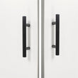 4.25 INCH(Center To Center) MATTE BLACK CABINET PULLS (4.25", CUSTOMIZED SIZE)