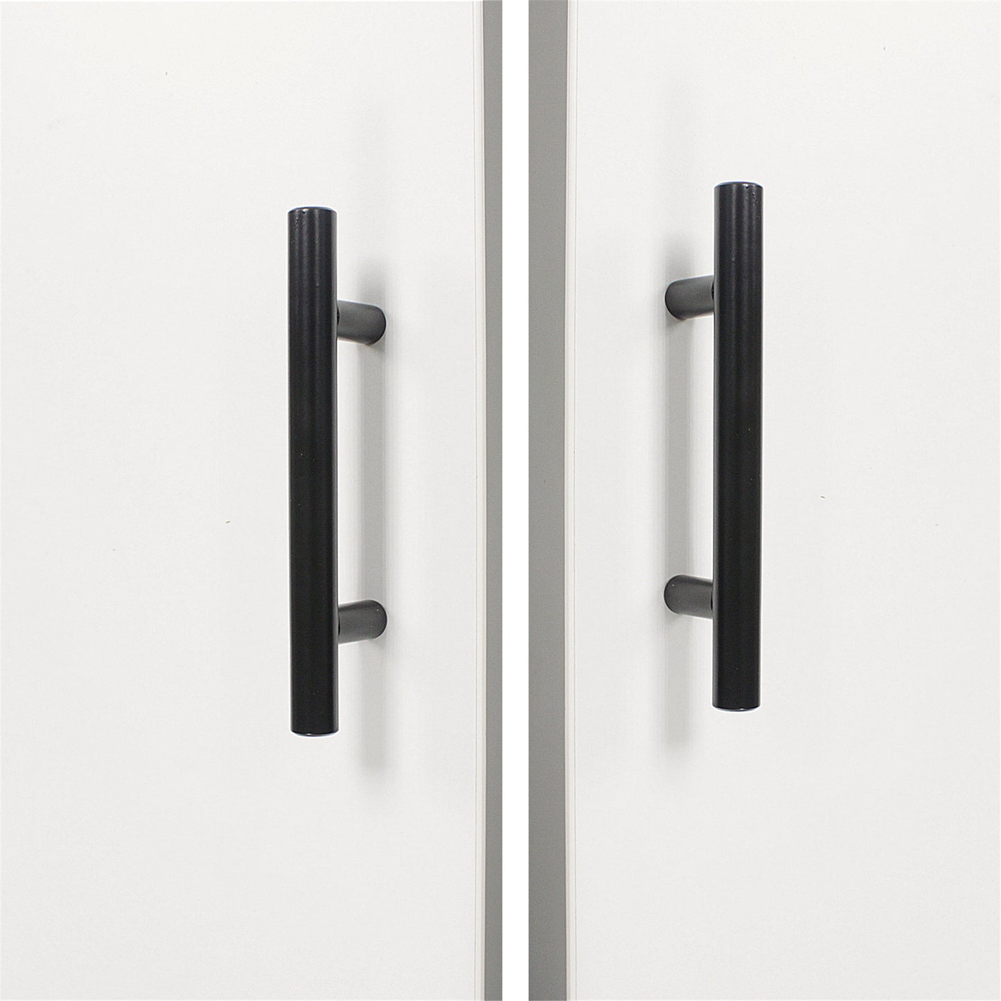 4.25 INCH(Center To Center) MATTE BLACK CABINET PULLS (4.25", CUSTOMIZED SIZE)