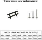 4.25 INCH(Center To Center) MATTE BLACK CABINET PULLS (4.25