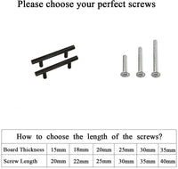 4.25 INCH(Center To Center) MATTE BLACK CABINET PULLS (4.25", CUSTOMIZED SIZE)