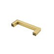 10 Pack 3.25 Inch(Center To Center) Brushed Brass Cabinet Pulls (3.25", Customized Size)