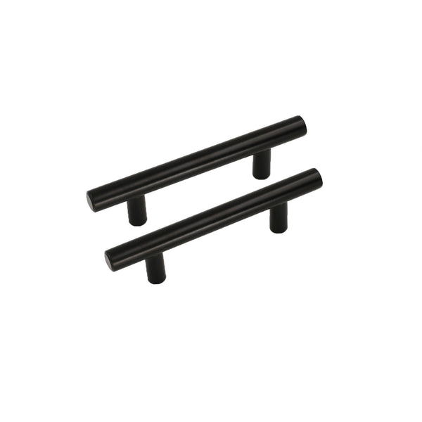 4.25 INCH(Center To Center) MATTE BLACK CABINET PULLS (4.25", CUSTOMIZED SIZE)