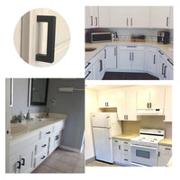 20 Pack 3.25 Inch(Center To Center) Matte Black Cabinet Pulls (3.25", Customized Size)