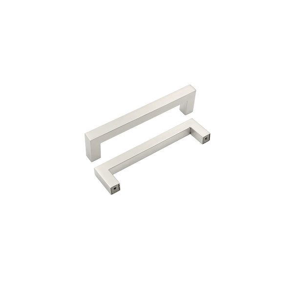 10 Pack 2.75 Inch(Center To Center) Brushed Nickel Cabinet Pulls，Stainless Steel Cabinet Hardware for Bedroom Bathroom Office