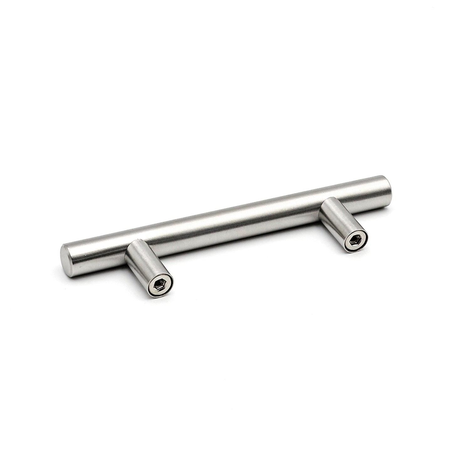 25 Pack 3.25 Inch(Center To Center) Brushed Nickel Cabinet Handles (3.25"，Customized Size)