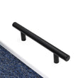 4.25 INCH(Center To Center) MATTE BLACK CABINET PULLS (4.25", CUSTOMIZED SIZE)