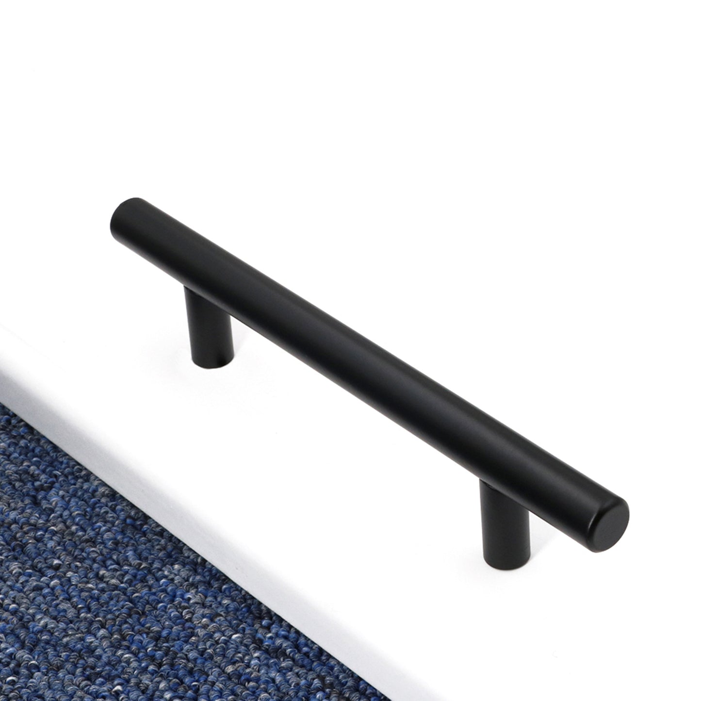 4.25 INCH(Center To Center) MATTE BLACK CABINET PULLS (4.25", CUSTOMIZED SIZE)