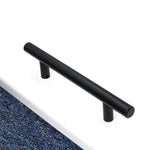 4.25 INCH(Center To Center) MATTE BLACK CABINET PULLS (4.25