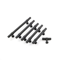 10 Pack Matte Black Drawer Handles Heavy Duty Stainless Steel for Kitchen Bathroom