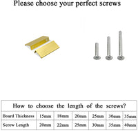 Modern Finger Edge Pulls Tab Pull 102mm/4" Length Finger Drawer Pulls (Brushed Brass)