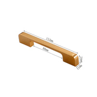 Aluminum Alloy Drawer Pulls Gold Cabinet Handles - Long Series - Hole Centers(96mm-900mm)