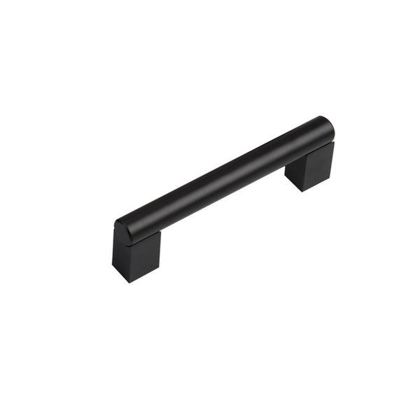 Modern Black Cabinet Pulls，Matte Black Aluminum Alloy Kitchen Drawer Pulls Cabinet Handles for Kitchen and Bathroom