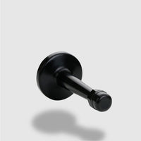 Modern Door Stopper，Heavy Duty Solid Door Stop，Durable Door Stoppers Wall Mounted with Black Soft Rubber Bumper Tips