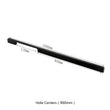 3.75"(Center To Center) Modern Cabinet Door Handles Aluminum Alloy Pulls (96mm，Black)