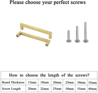 7.5in Cabinet Handles Drawer Pulls，Brass Kitchen Cabinet Hardware Gold Drawer Pulls(192mm，Hole Centers)