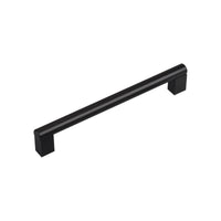 Modern Black Cabinet Pulls，Matte Black Aluminum Alloy Kitchen Drawer Pulls Cabinet Handles for Kitchen and Bathroom