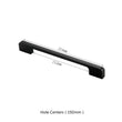 3.75"(Center To Center) Modern Cabinet Door Handles Aluminum Alloy Pulls (96mm，Black)