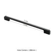 3.75"(Center To Center) Modern Cabinet Door Handles Aluminum Alloy Pulls (96mm，Black)