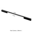 3.75"(Center To Center) Modern Cabinet Door Handles Aluminum Alloy Pulls (96mm，Black)