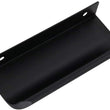 Black Back Mount Finger Edge Pulls，Aluminum Hidden Handle Concealed Tab Pulls for Home Kitchen Living Room Door Drawer Cabinet