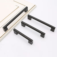 Matte Black Drawer Pulls，Black Stainless Cabinet Pulls For Cupboard Drawer Handles Dresser Pulls