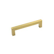 6 INCH(Center To Center) BRUSHED BRASS CABINET PULLS (152MM, CUSTOMIZED SIZE)