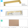 1000 Pack 6-1/4"(160mm/Hole Centers) Cabinet Handles Drawer Pulls