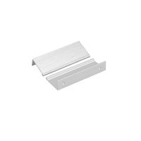Modern Finger Edge Pulls Tab Pull 102mm/4" Length Finger Drawer Pulls (Brushed Nickel)