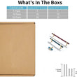 Ruby Red Solid Drawer Pulls，Knobs & Handles - Bar Pull Series - Hole Centers(Knob，3.75"，5"，7.5")