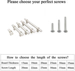 Brushed Nickel Drawer Pulls Kitchen Cabinet Handles - Round Shape Series - Hole Centers(Single Hole, 3