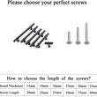 5in Black Drawer Pulls Kitchen Cabinet Handles - Matte Black T Bar Handle Pull - 5" (128mm) Hole Centers, 7.5" Overall Length