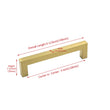 1000 Pack 5"(128mm/Hole Centers) Cabinet Handles Drawer Pulls
