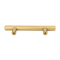 3.25 Inch(Center To Center) Brushed Brass Cabinet Pulls (3.25"，Customized Size)