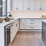6 INCH(Center To Center) MATTE BLACK CABINET PULLS (152MM, CUSTOMIZED SIZE)