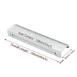 Modern Finger Edge Pulls Tab Pull 150mm/5.91" Length Finger Drawer Pulls (Brushed Nickel)