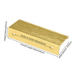 Modern Finger Edge Pulls Tab Pull 102mm/4" Length Finger Drawer Pulls (Brushed Brass)