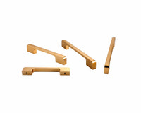 Aluminum Alloy Drawer Pulls Gold Cabinet Handles - Long Series - Hole Centers(96mm-900mm)