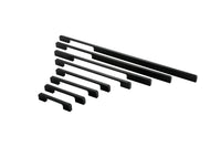 3.75"(Center To Center) Modern Cabinet Door Handles Aluminum Alloy Pulls (96mm，Black)
